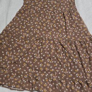 Aeropostale Women's Brown and Multi Dresses